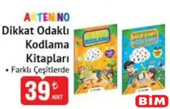 ARTENİNO DİKKAT ODAKLI KODLAMA KİTAPLARI ARTENİNO DİKKAT ODAKLI KODLAMA KİTAPLARI